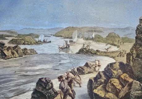 The English expedition to help General Gordon trapped in Khartoum