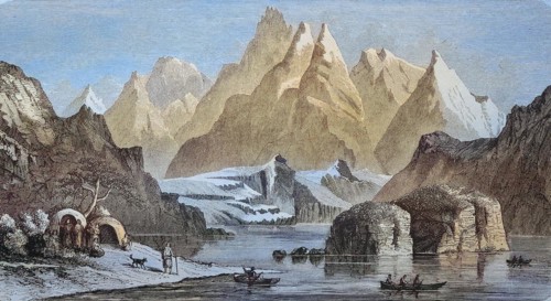 Landscape at the Strait of Magellan