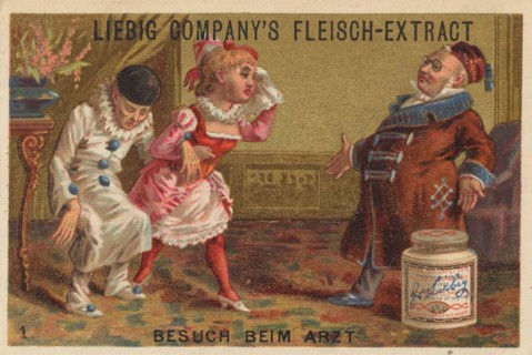 Picture series Pierrots cure and recovery