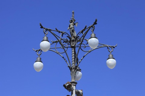 Candelabra in the Piazza del Duomo