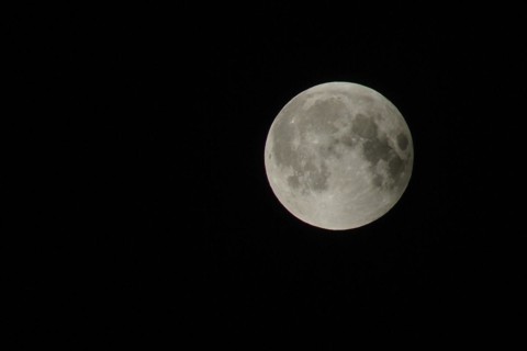 Full moon with craters