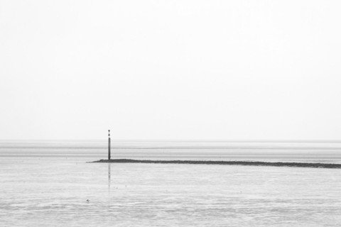 Stone groyne as coastal protection