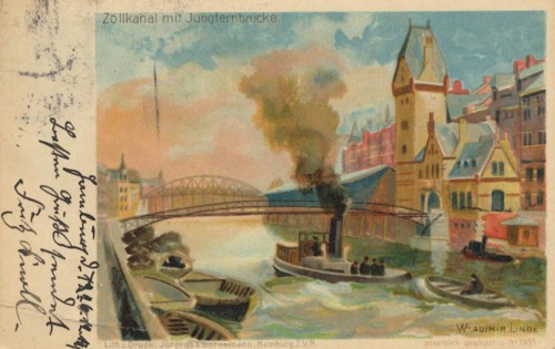 Zollkanal with Jungfernbruecke