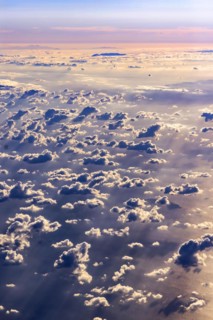 Clouds and sea