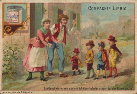 Picture series Little Thumbelina