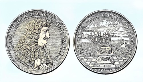 A Silver Medal of Honour of the German-African Company