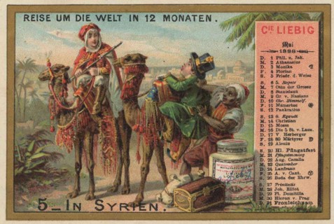 Picture series Journey around the World in 12 Months