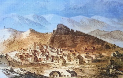 City and fortress of Belfort after the handover on 18 February 1871
