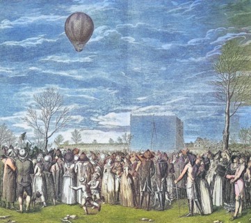 Balloon flight in Nuremberg