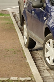 Parking at the kerb