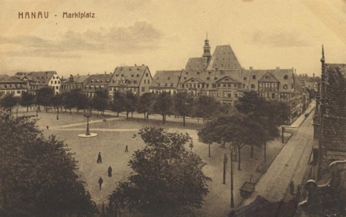Market place of Hanau