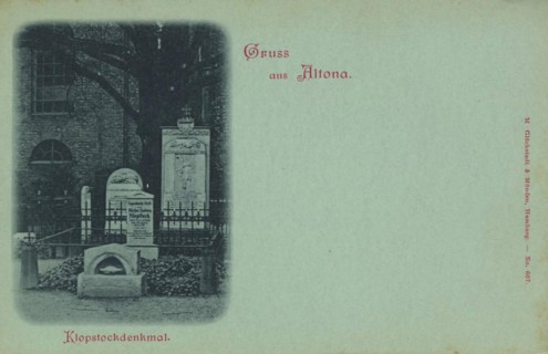 Klopstock Monument in Altona