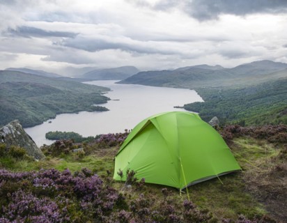 Green Tent on Ben Aan
