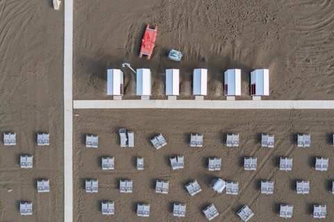Fine sandy beach on the Adriatic Sea