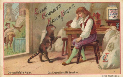 Picture series Puss in Boots