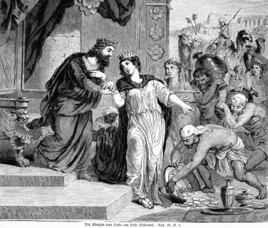 Doe Queen of Sheba at Solomon's Court
