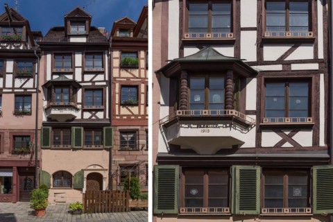Historic half-timbered house