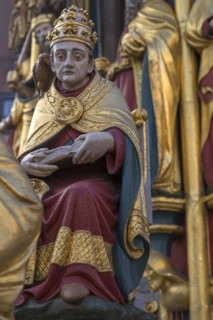 Figure at the Beautiful Fountain: St. Gregory