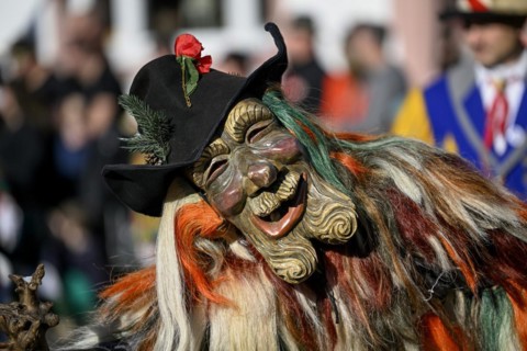 Big carnival procession