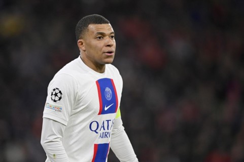 Kylian Mbappe Lottin FC Paris Saint-Germain PSG