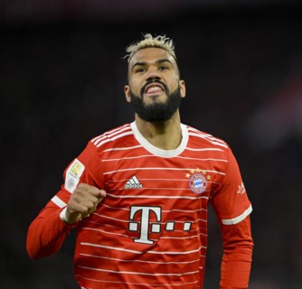 Goal celebration Eric Maxim Choupo-Moting FC Bayern Munich FCB