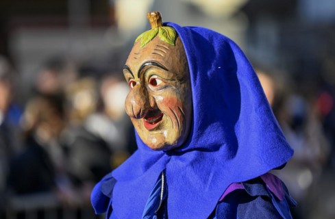 Narrenzunft Niesatzer Hurzle from Buehl-Niesatz at the big carnival procession