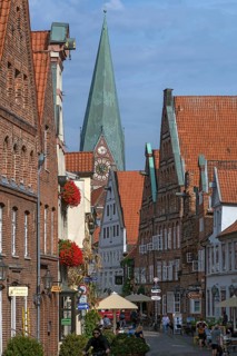 Historic Giebl houses in the old town