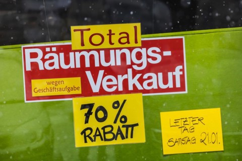 Clearance sale