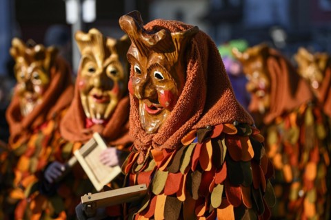 Narrenzunft Oppenauer Schlappgret at the Great Carnival Parade