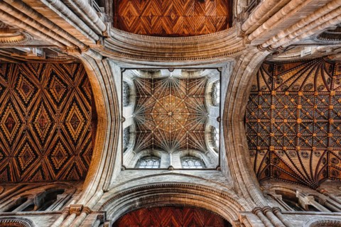Vaulted ceiling