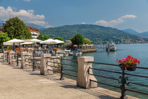 Promenade at the harbour