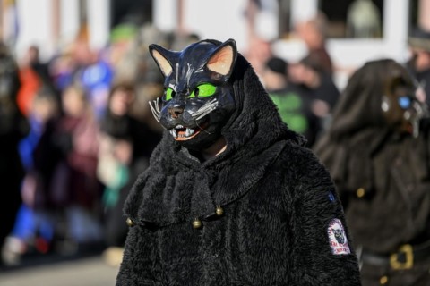 Narrenzunft Almenkutz vom St. Wendel from Oberkirch-Bottenau at the Great Carnival Parade