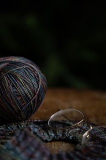Knitted piece