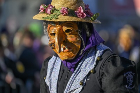 Peterstaler Witches of the Petertaler Narrenzunft of 1906 at the Great Carnival Parade