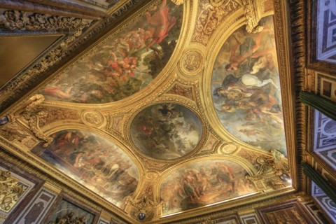 Ceiling painting Salon de Diane