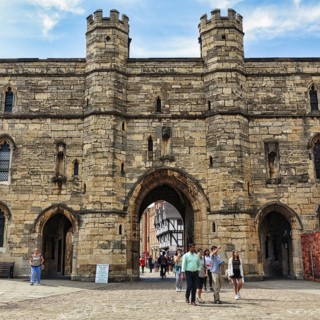 Gate in the castle wall