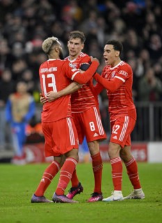 Goal celebration Eric Maxim Choupo-Moting FC Bayern Munich FCB