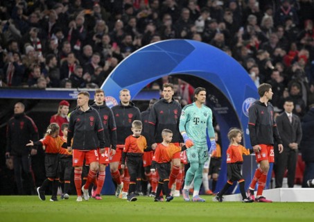 FC Bayern Munich FCB team with goalkeeper Yann Sommer