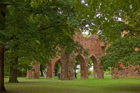 Greifswald Mecklenburg-Western Pomerania Western Pomerania Greifswald Wieck Eldena Monastery Germany Europe