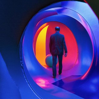 View into a tunnel