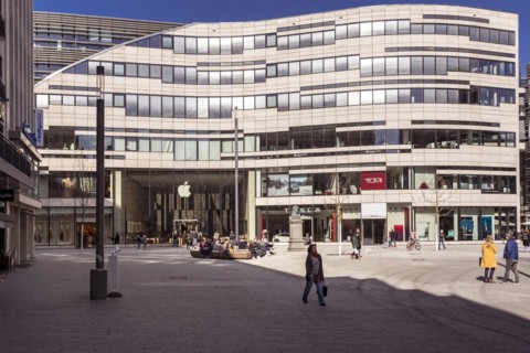 Schadowplatz am Koe-Bogen in the city centre