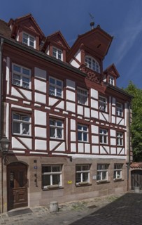 Historic half-timbered house