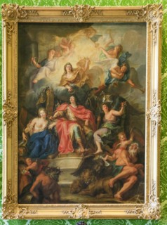 Allegory for the Glory of Louis XIV by Antoine Coypel