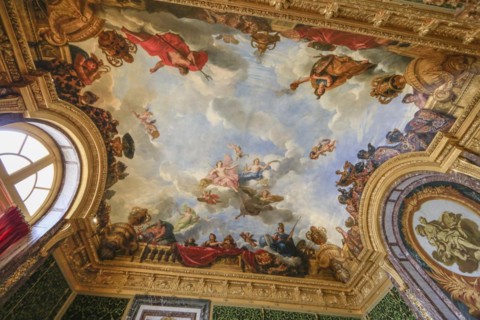 Ceiling painting Salon de lAbondance