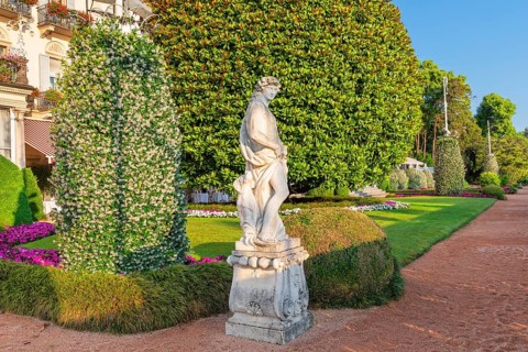 Garden of the Hotel Regina Palace