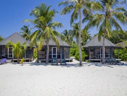 Holiday island in the Maldives