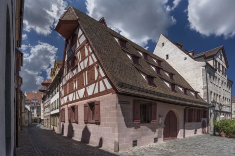 Historic half-timbered house