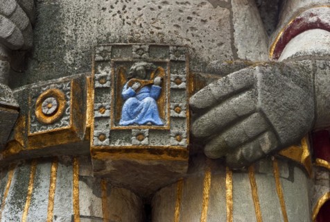 The belt buckle from the Roland statue in Bremen