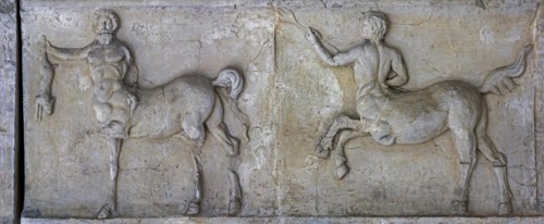 Roman frieze showing centaurs