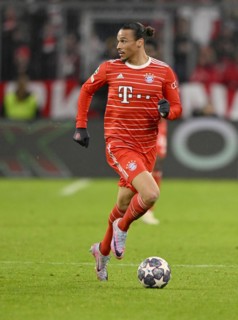 Leroy Sane FC Bayern Munich FCB on the ball